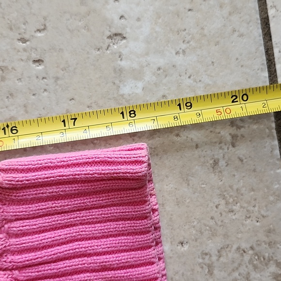 Lilly Pultizer Hot Pink Cable Knit Zip Up Hoodie Small - Picture 14 of 15